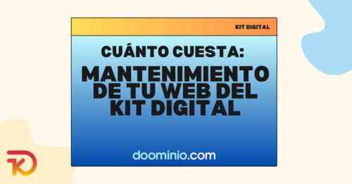 Mantenimiento Kit Digital